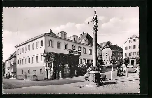 AK Buchen i. Odw., Hotel Prinz Carl