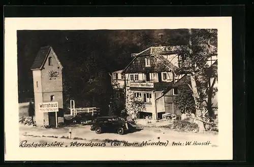 AK Hann. Münden, Rastgaststätte Werrahaus