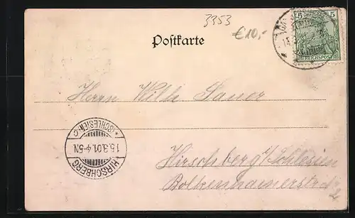 AK Gandersheim, St. Georgskirche, Wilhelm-Augusta-Stift