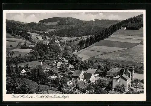 AK Bad Kudowa, Partie an der Heuscheuerstrasse