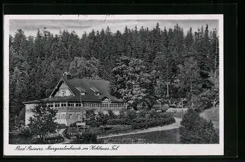 AK Bad Reinerz, Margaretenbaude im Kohlauer Tal