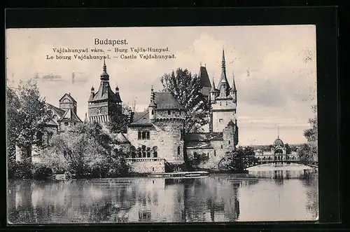 AK Budapest, Burg Vajda-Hunyad