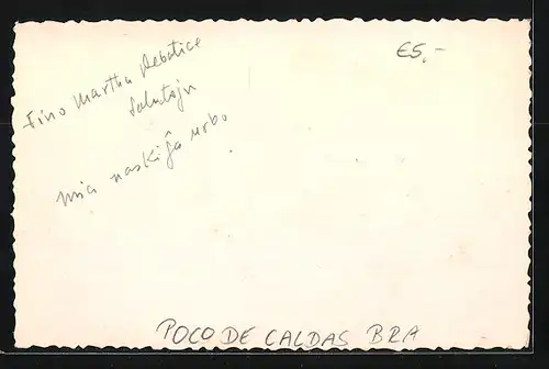 AK Poco de Caldas, Ortsansicht aus der Vogelschau