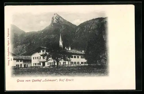 AK Kreuth, Gasthof Lehmann