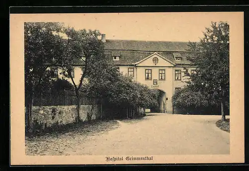 AK Grimmenthal, Hospital