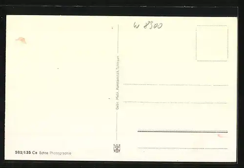 AK Landshut, Strassenpartie mit Geschäften in der Altstadt