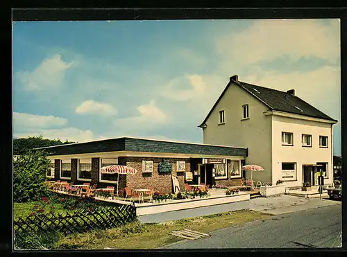 AK Solingen-Höhrath, Restaurant-Cafe zur Solinger Talsperre