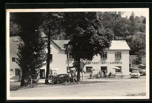 AK Edlitz /Aspangb., Gasthof-Pension Franz Katzgraber