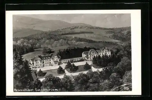 Künstler-AK Rekawinkel, Ansicht vom Sanatorium