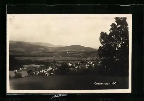 AK Grafenbach, Teilansicht mit Talebene