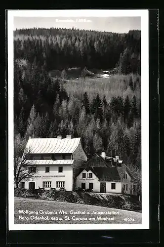 AK St. Corona am Wechsel, Gasthof und Jausenstation Berg Ödenhof