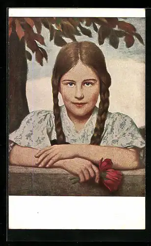 Künstler-AK Ludwig von Zumbusch: Das Luiserl