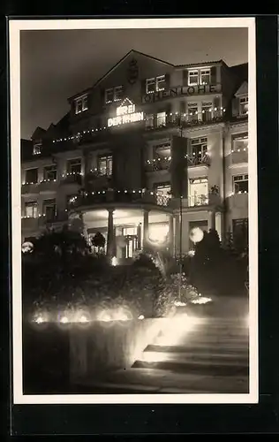 AK Bad Mergentheim, Hohenlohe, Kuranstalt, Frei der Rhein