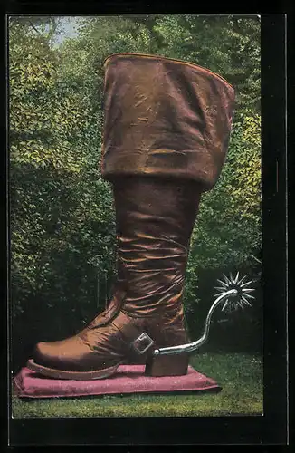 AK Döbeln, Der Werdegang des Riesen-Jubiläums-Stiefels