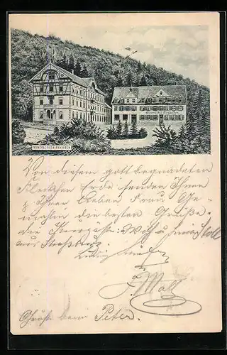 AK Kirnhalden, Blick auf das Mineral-Bad