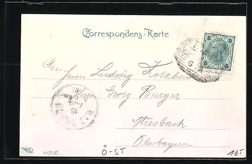 AK Radkersburg, Partie in der Langgasse