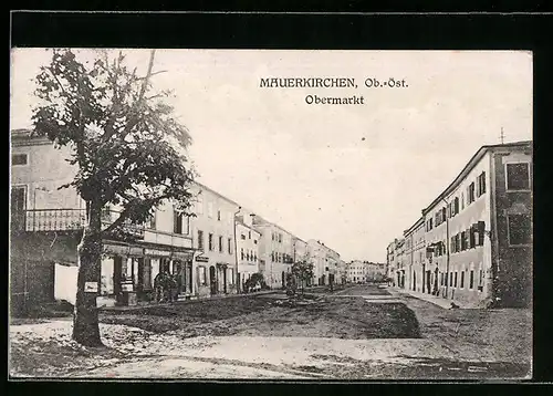 AK Mauerkirchen, Obermarkt