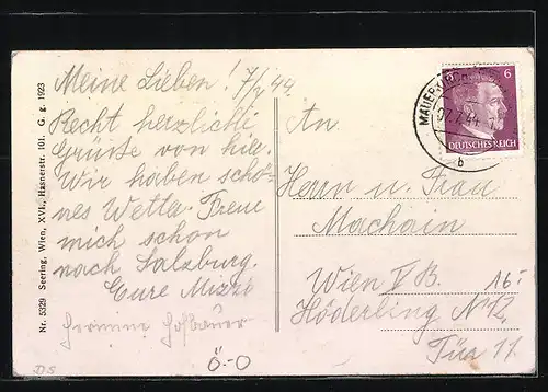 AK Mauerkirchen, Obermarkt