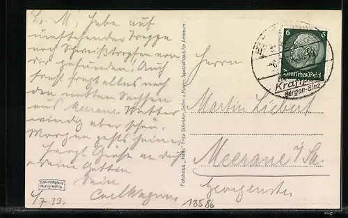 AK Sellin / Rügen, Treppe zum Strand