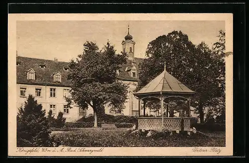 AK Königsfeld im Schwarzwald, Unterer Platz