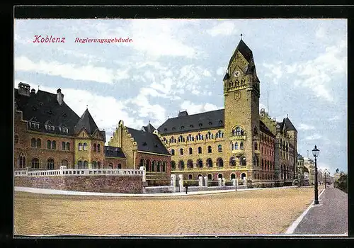AK Koblenz, Regierungsgebäude