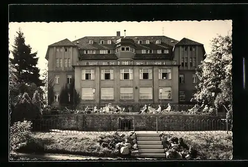 AK Friedrichsbrunn / Harz, Sanatorium Ernst Thälmann