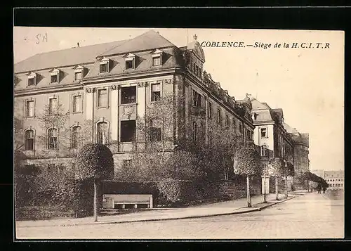 AK Koblenz, Siège de la H. C. I. T. R.