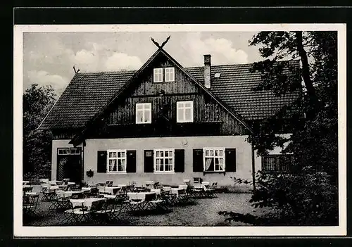 AK Bad Liebenstein / Thür. Wald, Gasthaus Hubertushof