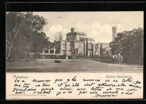 AK Potsdam, Schloss Babelsberg