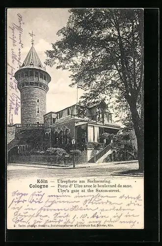 AK Köln-Neustadt, Ulrepforte am Sachsenring