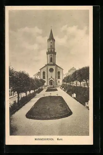 AK Markneukirchen, Markt und Kirche