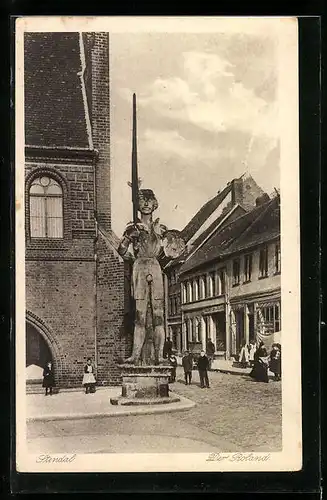 AK Stendal, Roland-Statue