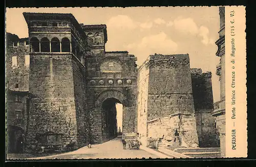 AK Perugia, Porta Urbica Etrusca o di Augusto