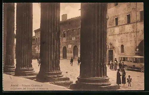 AK Assisi, Palazzo Comunale e Colonne del Templo di Minerva