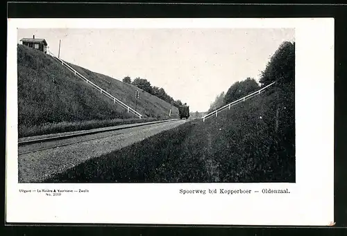 AK Oldenzaal, Spoorweg b/d Kopperboer