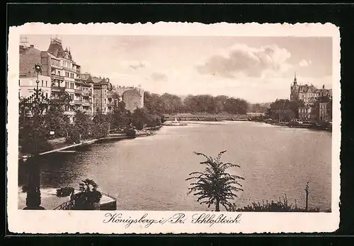 AK Königsberg i. Pr., Schlossteich