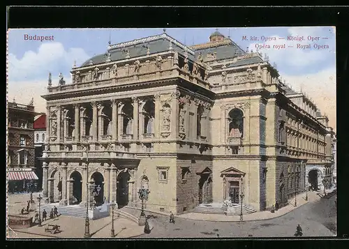 AK Budapest, Königliche Oper