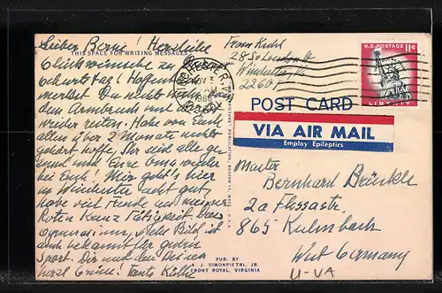 AK Winchester, VA, The Handley High School