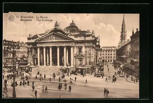 AK Brüssel / Bruxelles, La Bourse