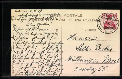 AK Treib, Wohnhaus am See