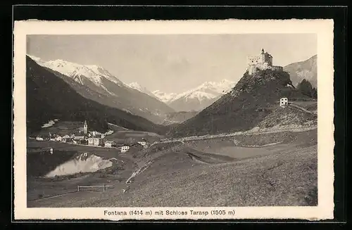 AK Tarasp, Schloss Tarasp und Fontana