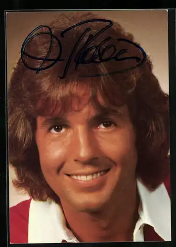 AK Musiker Chris Roberts, original Autograph