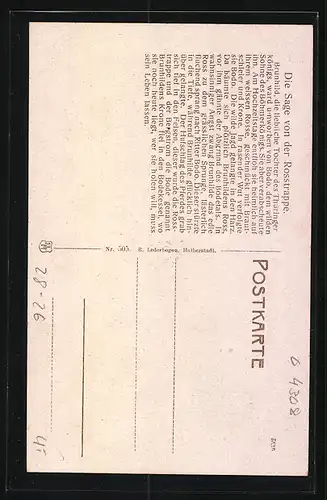 AK Die Sage von der Rosstrappe