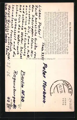 AK Die Rosstrappensage, Rosstrappensprung