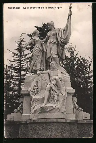 AK Neuchâtel, Le Monument de la République