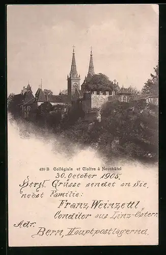 AK Neuchâtel, Collégiale et Cloître