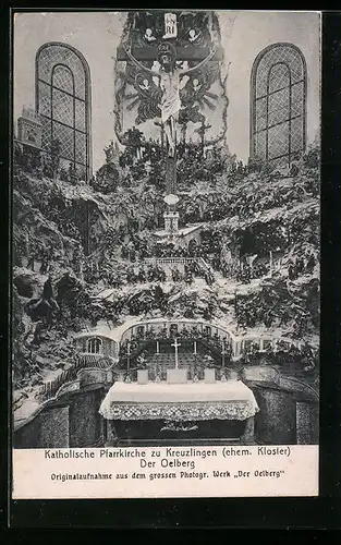 AK Kreuzlingen, Katholische Pfarrkirche, Der Oelberg