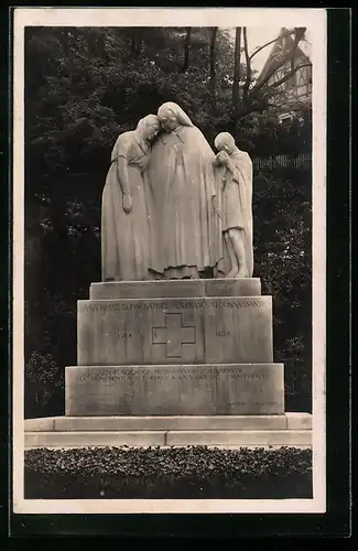 AK Schaffhausen, Franzosen-Denkmal