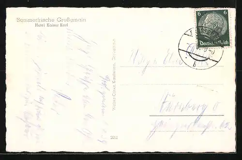 AK Grossgmain, Hotel Kaiser Karl