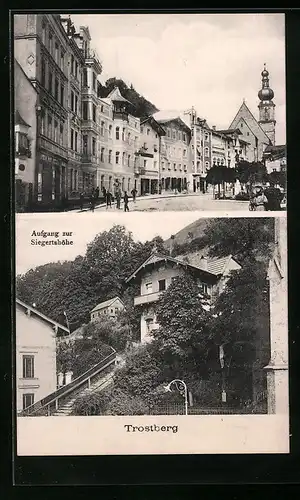 AK Trostberg, Aufgang zur Siegertshöhe